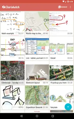 Clarisketch android App screenshot 0
